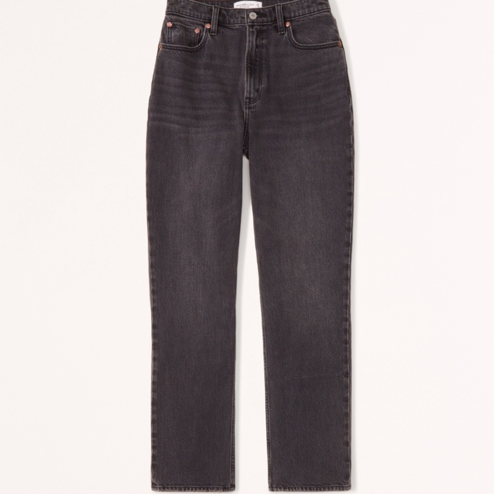 A&F Curve Love Ultra High Rise 90s Straight 25/0 Regular